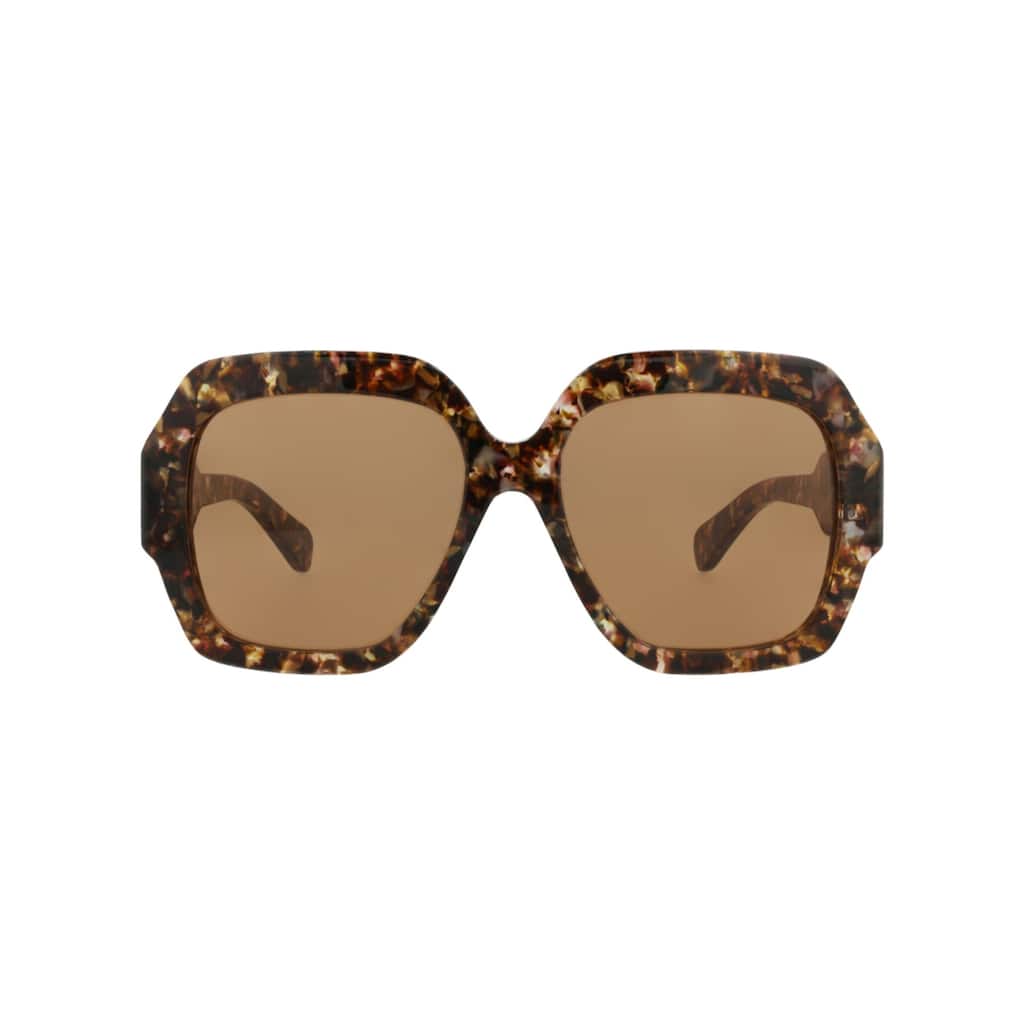 Chloé Square-Frame Recycled Acetate Sunglasses
