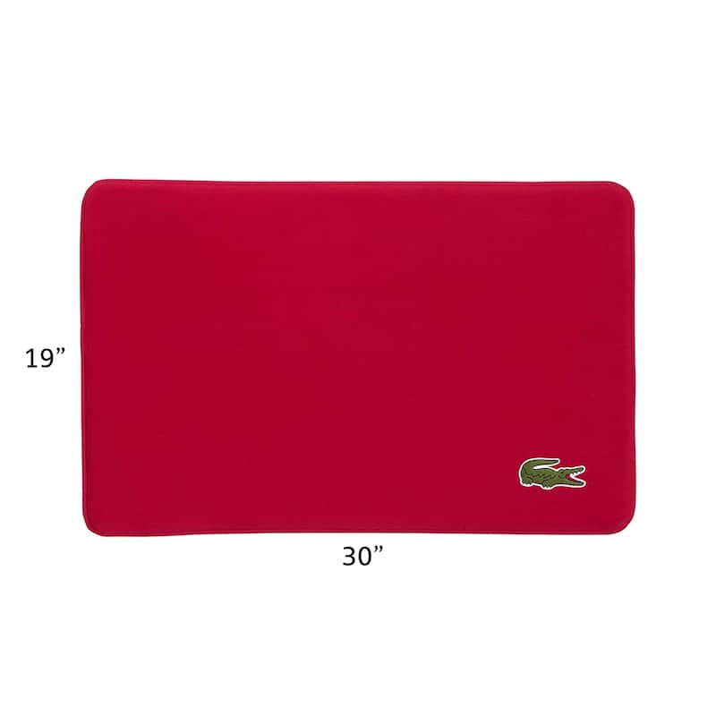 Lacoste Croc Rectangle NonSlip Bath Rug On Sale Bed Bath & Beyond