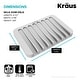 preview thumbnail 84 of 102, Kraus Silicone Drying Rack Mat