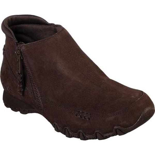 skechers relaxed fit suede ankle boots