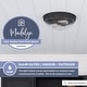 preview thumbnail 11 of 33, Prominence Home Madalyn, Flushmount Light Fixture