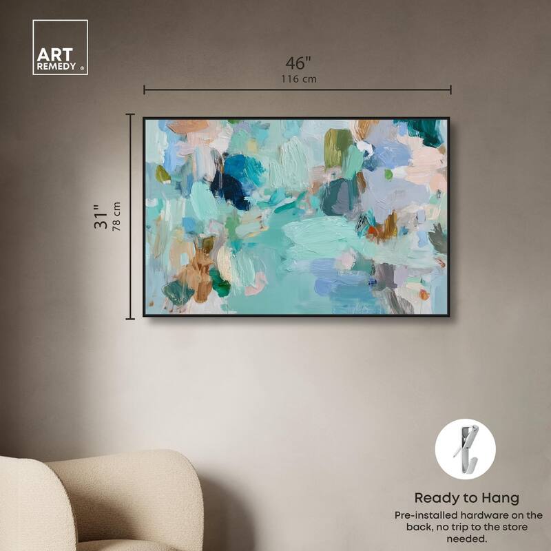 Layers of Feeling II Canvas by Art Remedy