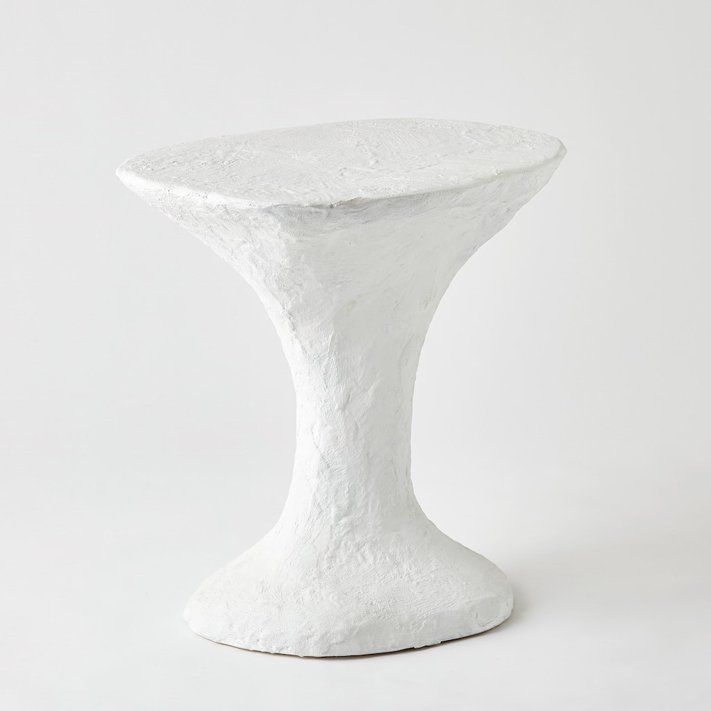 Primitive Accent Table-Soft White