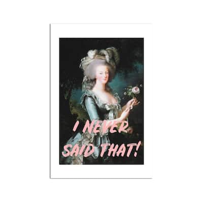 Marie Antoinette Art Fine Art by Grace Digital Art Co - Multi