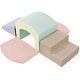preview thumbnail 13 of 49, Soft Foam Game Machine for Children, with Sliding Stairs & Ramps for Single Channel Foam Climber for Children's Safety Soft Area