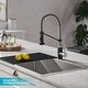 preview thumbnail 4 of 152, Kraus Bolden 2-Function 1-Handle Commercial Pulldown Kitchen Faucet