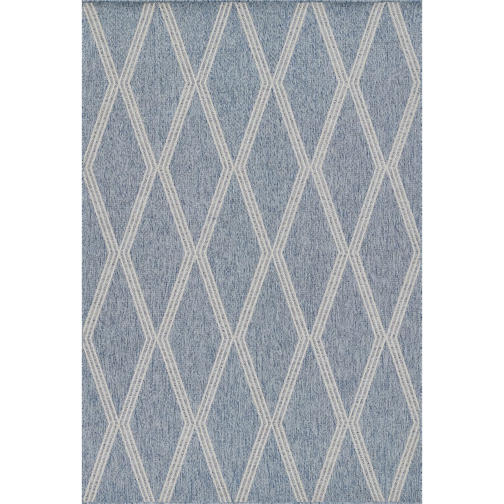Momeni Hampton Diamond Trellis Indoor/Outdoor Area Rug