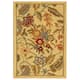 SAFAVIEH Handmade Chelsea Ashlyn French Country Floral Wool Rug - 1'8" x 2'6" - Ivory