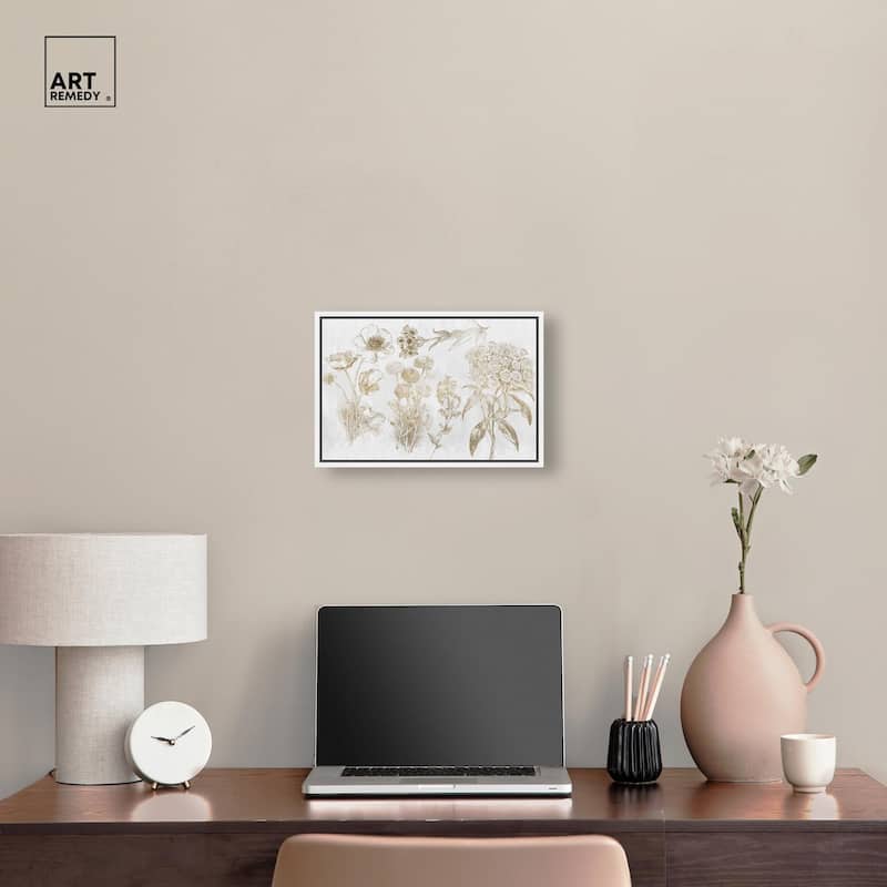 Floral Selection Canvas by Art Remedy