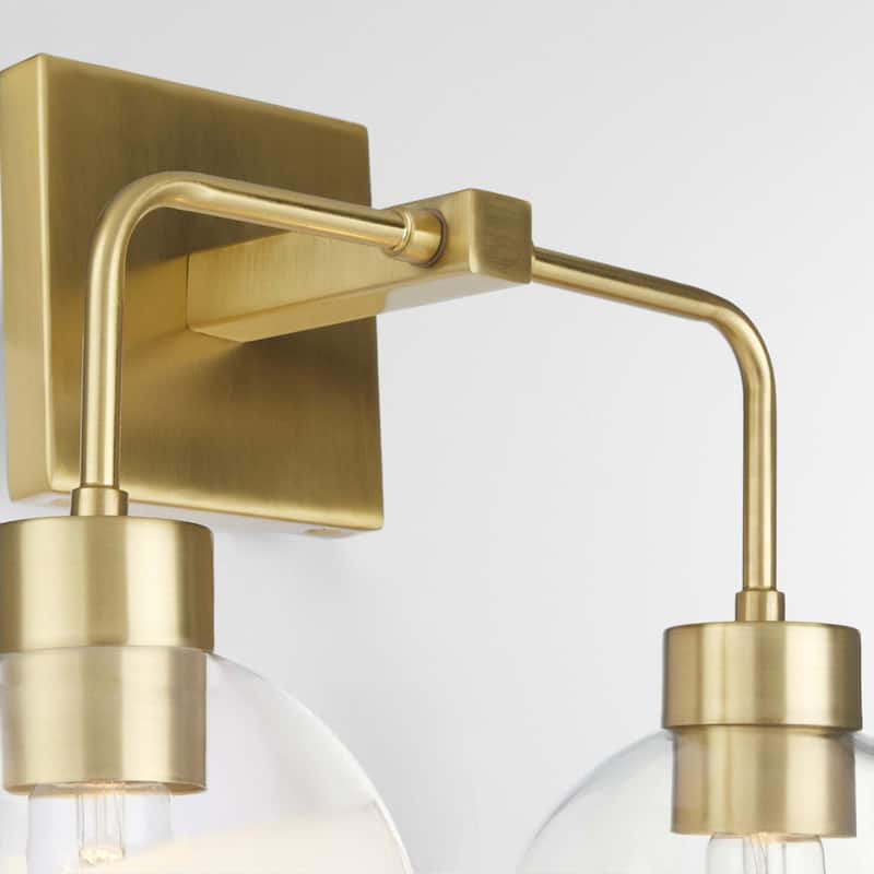 Quorum International Lacy 2 Light 15" Wide Bathroom Vanity Light