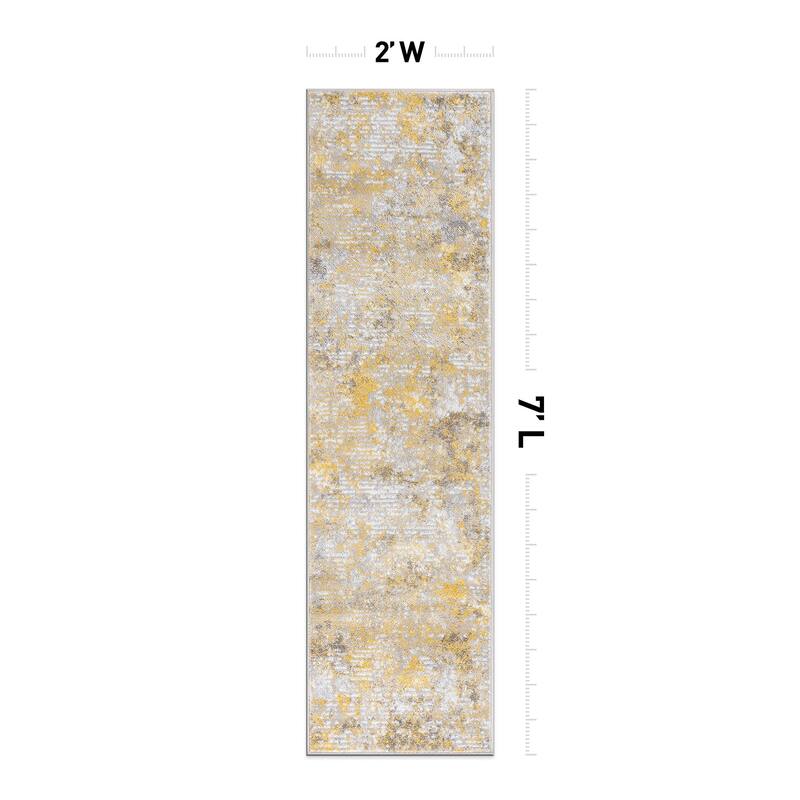 Modern Abstract Whispers Area Rug