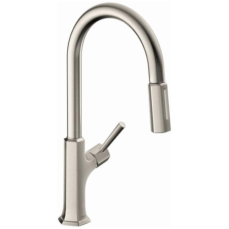 Hansgrohe Locarno 1.75 GPM Pull Down Kitchen Faucet HighArc Spout with