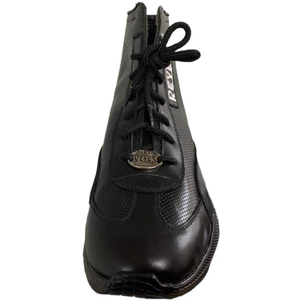 Cleto Reyes Mid Cut Leather Boxing Shoes - Black - Bed Bath & Beyond ...