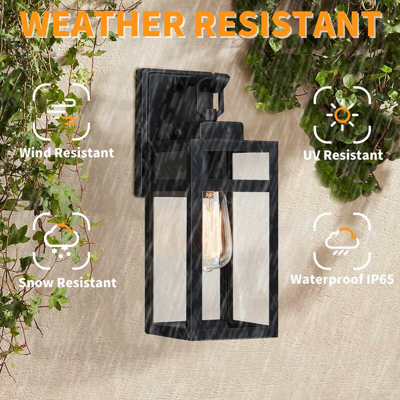 1-Light Outdoor Wall Light