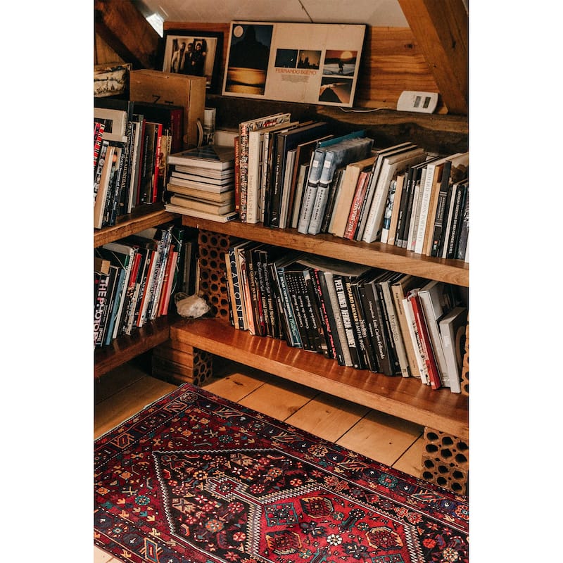 ECARPETGALLERY Hand-knotted Anadol Black Wool Rug - 4'7 x 7'9