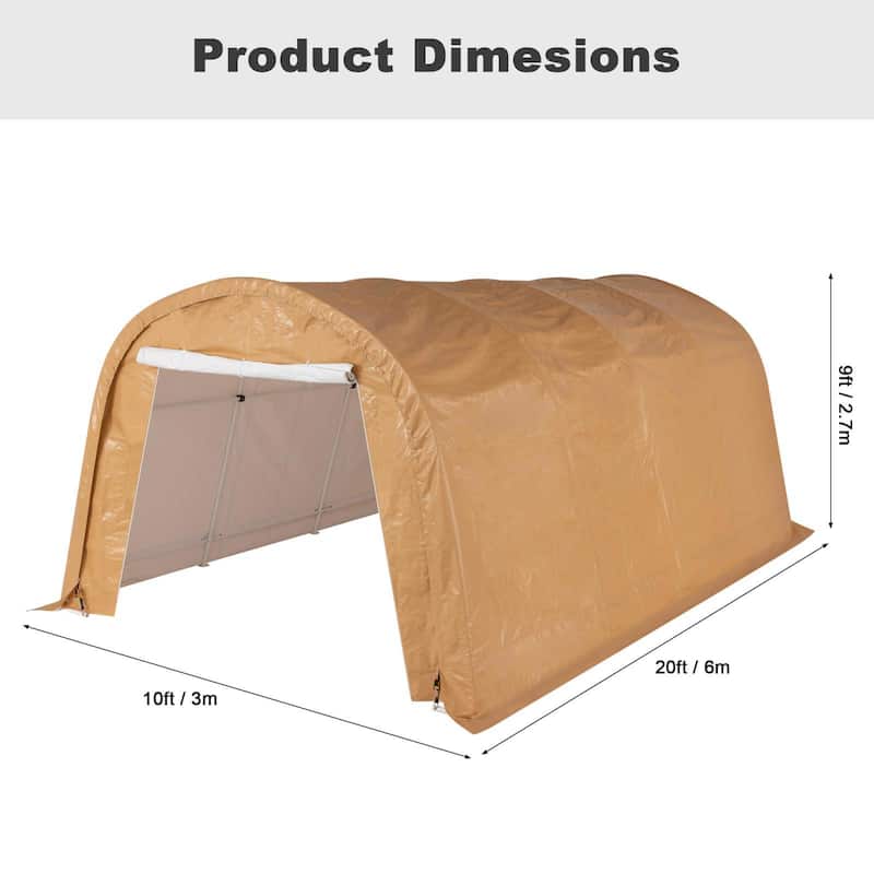 SUNBURY Heavy-Duty Carport,Portable Outdoor Canopy Garage