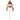 26" Scarecrow Gal Garden Stake