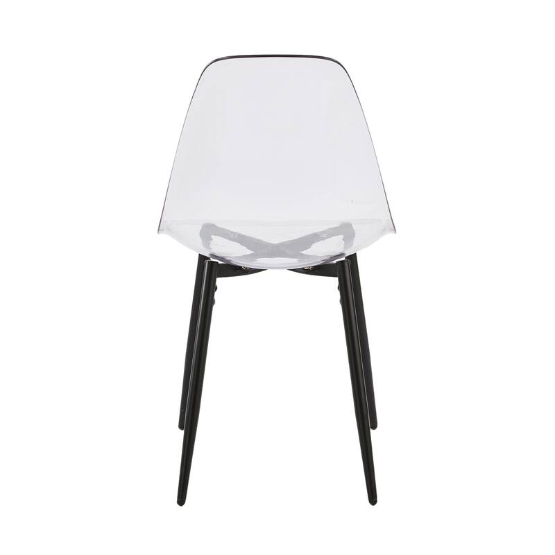 Set of 4 Pet Chairs in Black