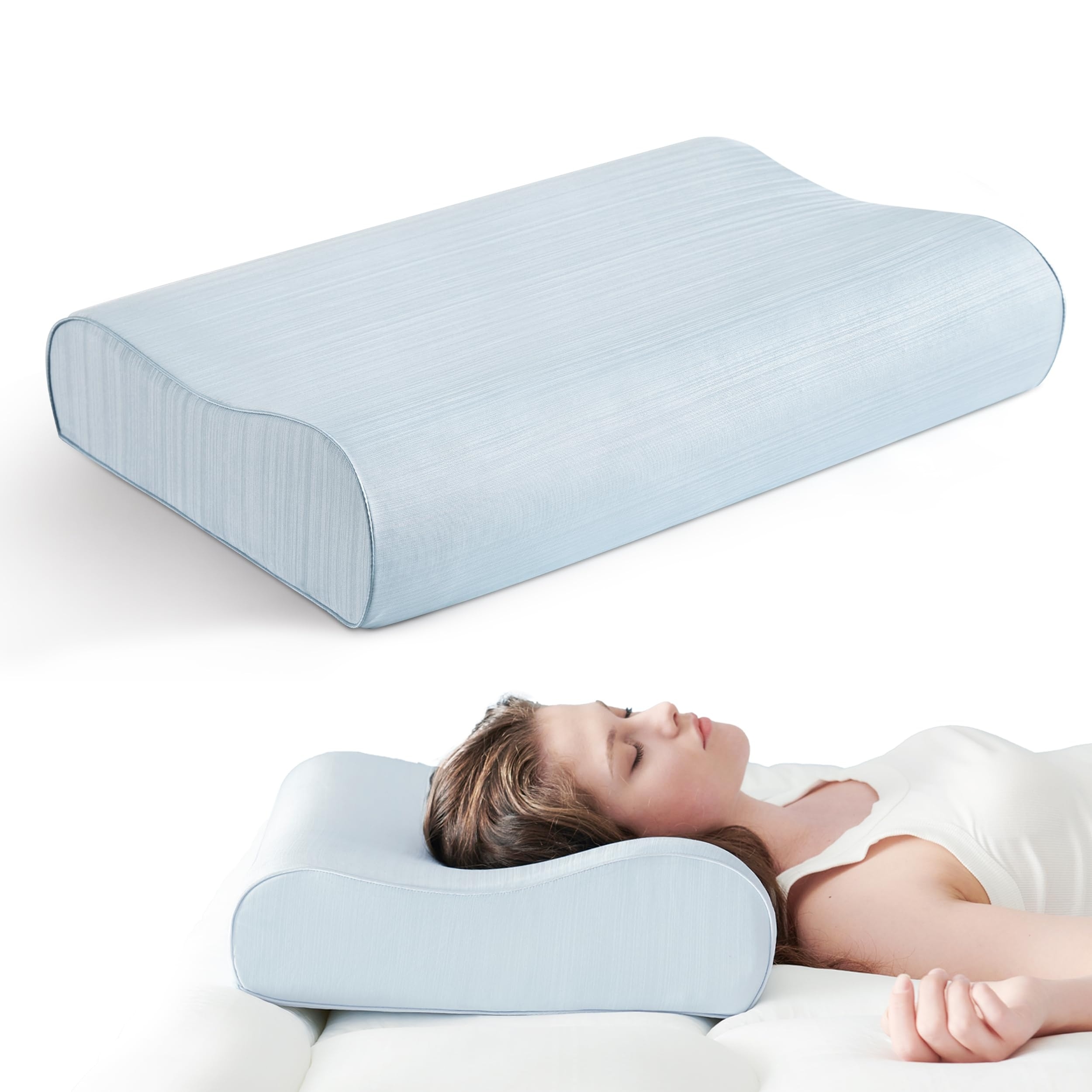 Cervical Neck Pillows for Sleeping - Dorm Pillow for Neck Pain