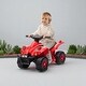 preview thumbnail 3 of 5, 6V Kids Ride-On ATV Quad, Electric 4-Wheeler Car with Music, Headlight, Safe Speed 1.6 MPH, Battery Toy for Boys & Girls Ages