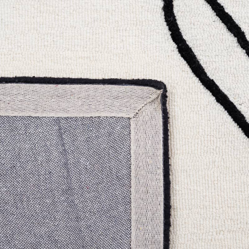 SAFAVIEH Handmade Rodeo Drive Vutka Mid-Century Modern Wool Rug