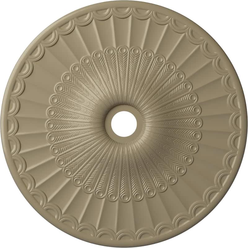 36 5/8"OD x 3 5/8"ID x 2 3/8"P Galveston Ceiling Medallion