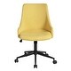 preview thumbnail 10 of 19, Porch & Den Adjustable Height Swivel Office Chair - N/A
