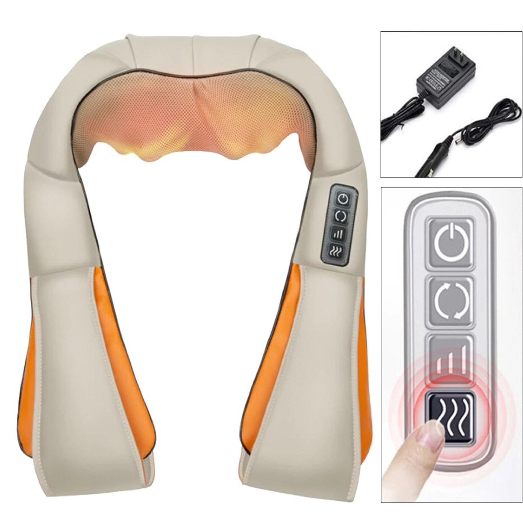 Back Massager With 3d Shiatsu Neck And Shoulder Massager Soothing