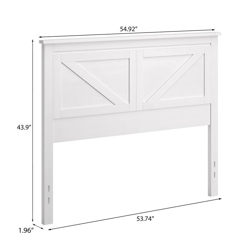 Farmhouse Solid Wood Headboard