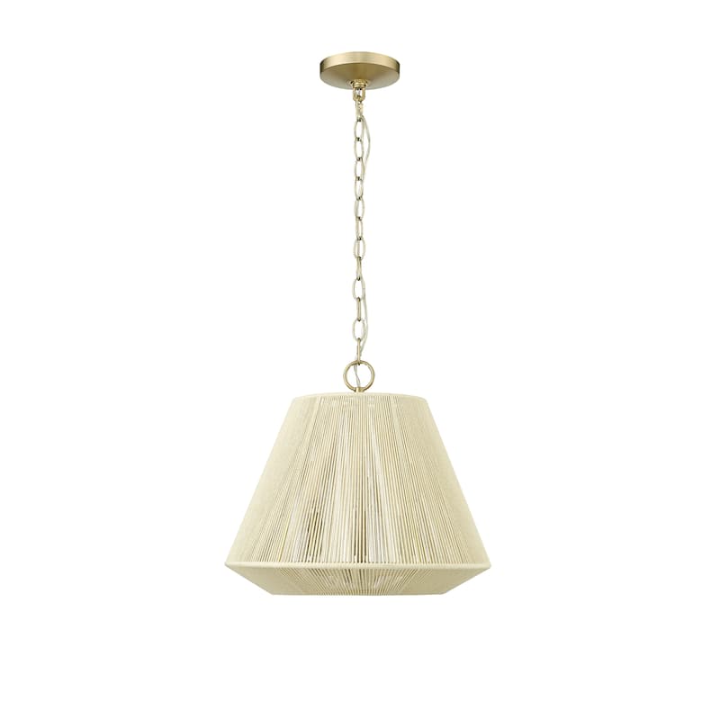 Millennium Lighting Sterling 3 Light Pendant Fixture - 14.2 Inch - Modern Gold