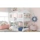 preview thumbnail 12 of 26, Full-Over-Full Wood Bunk Bed with Playhouse Design, Roof, and Safety Features