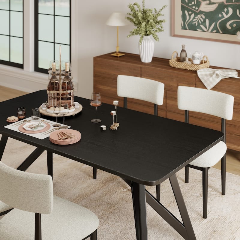 Roundhill Furniture Axler 5-Piece Dining Set