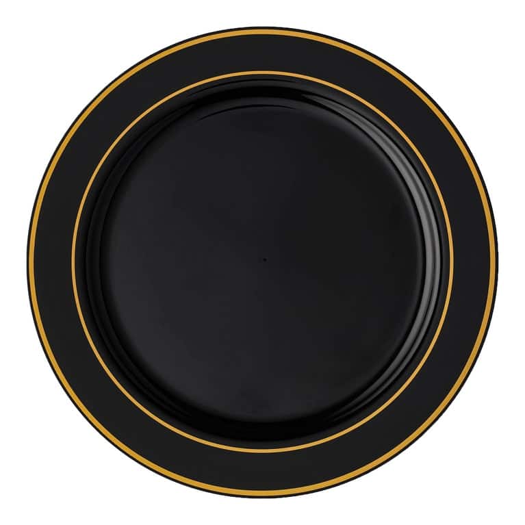 Option Black with Gold Rim