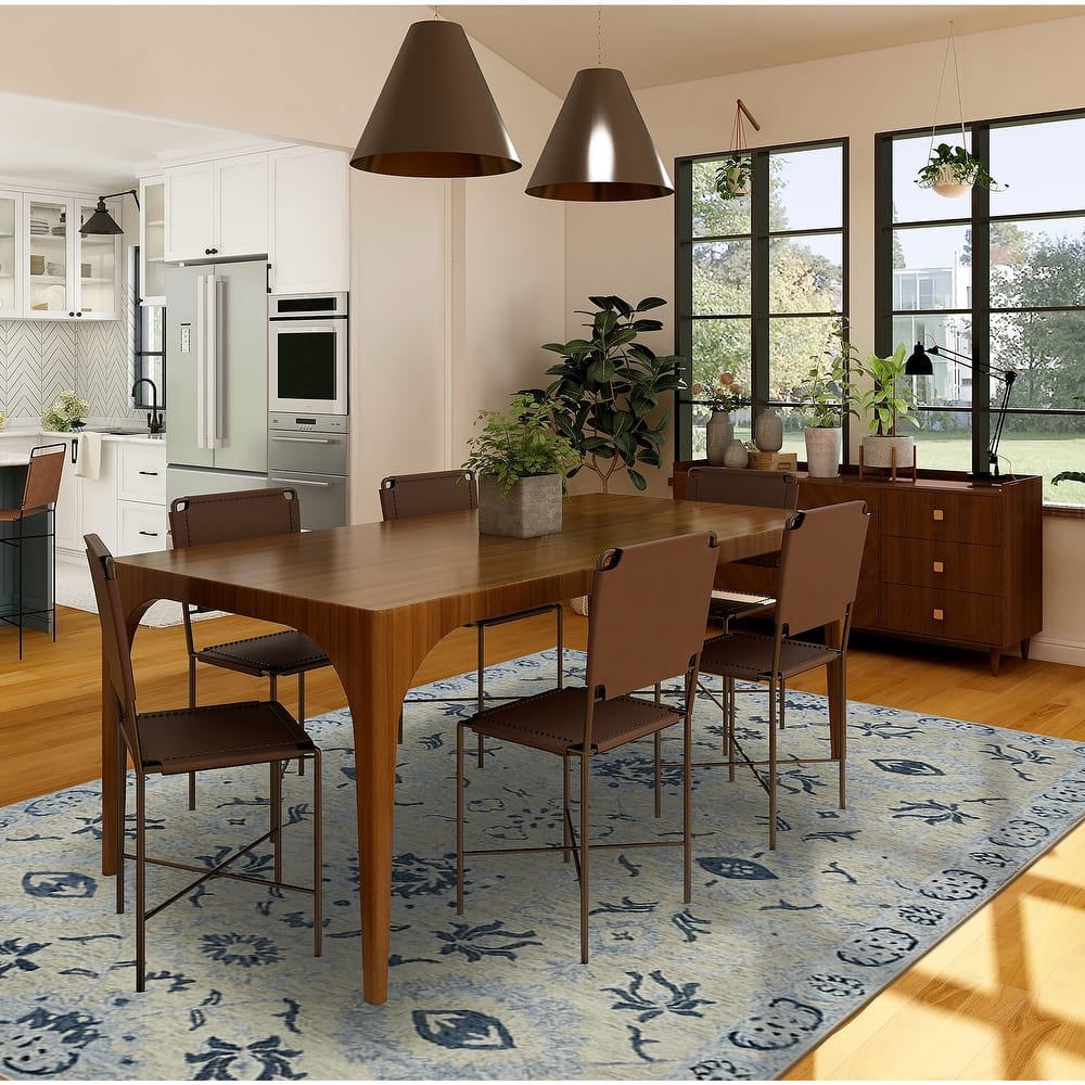 Romesha Newburg Hand-Hooked Wool Area Rug