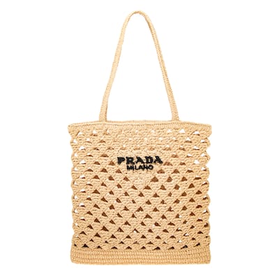 Prada Crochet Tote