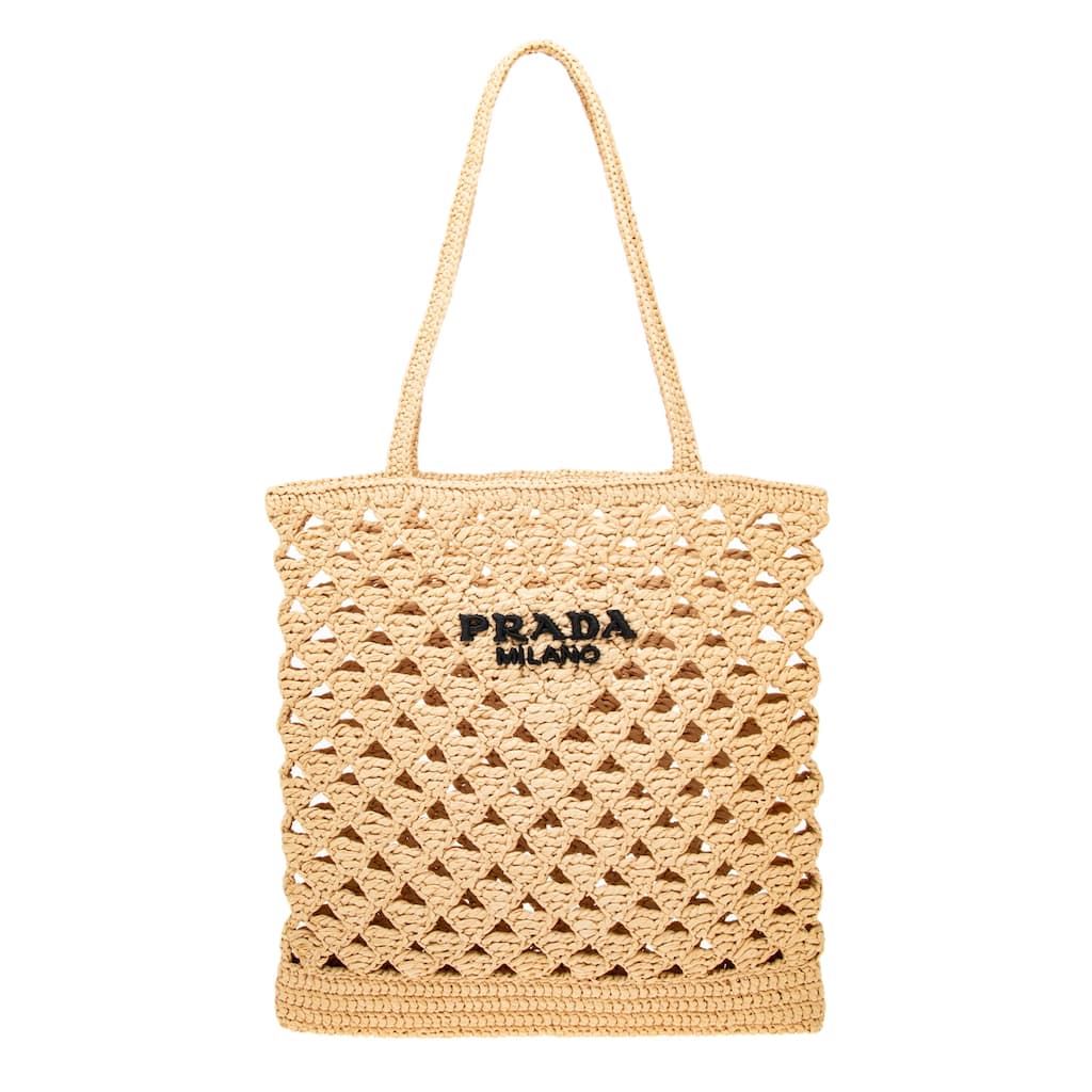 Prada Crochet Tote