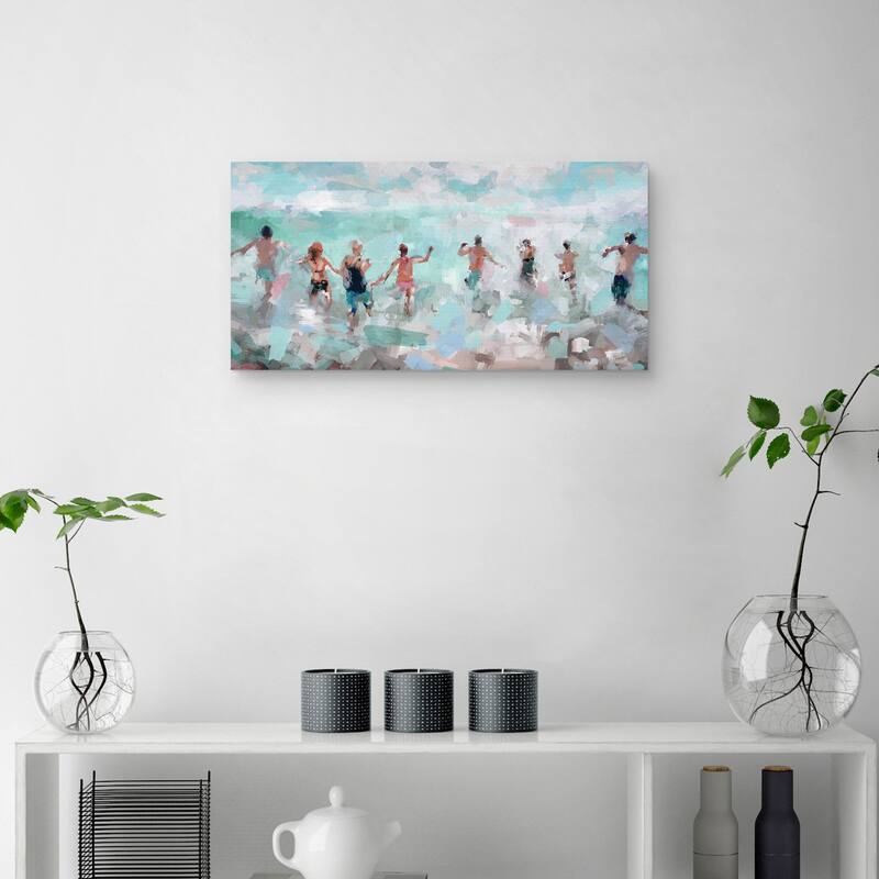 Splash Canvas Art Print