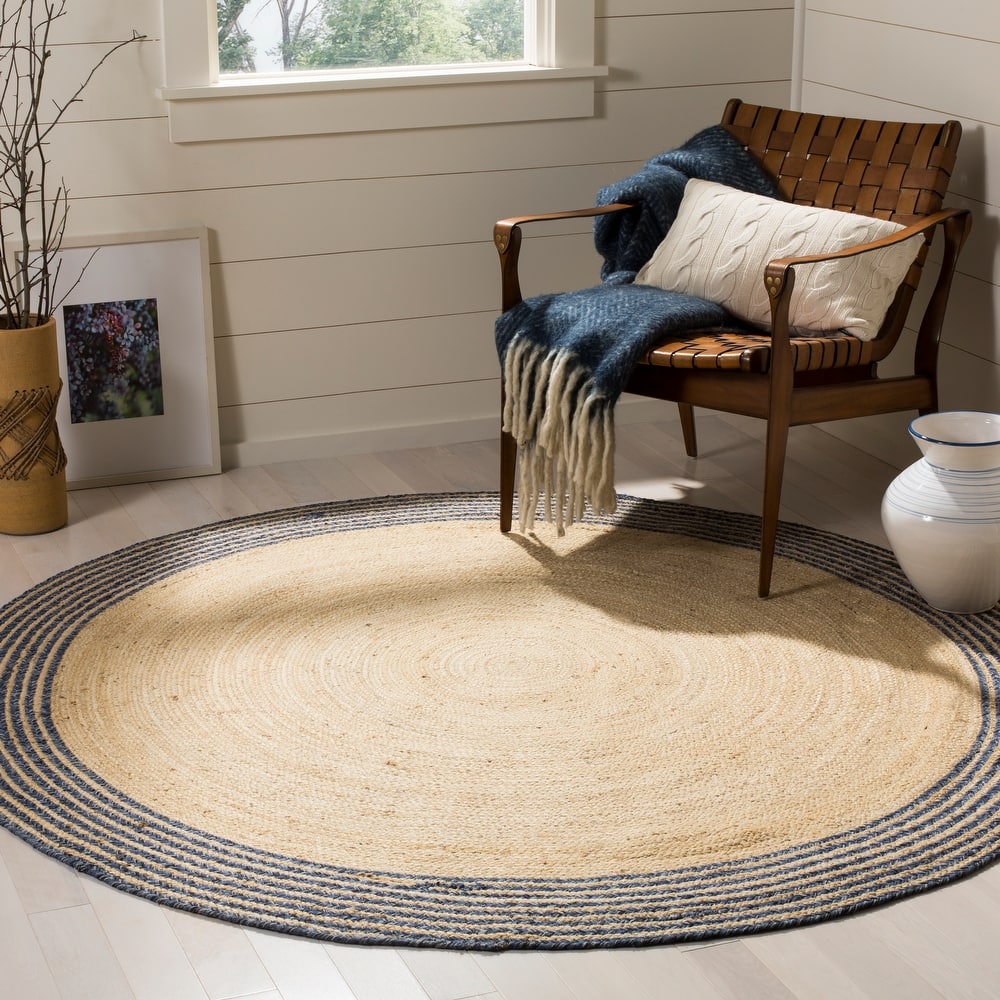 SAFAVIEH Handmade Cape Cod Milia Coastal Jute Rug