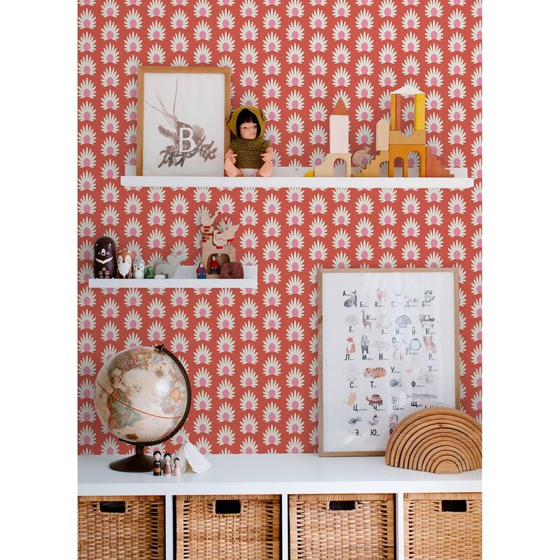 Scalamandre Valentino Fleur Peel & Stick Wallpaper