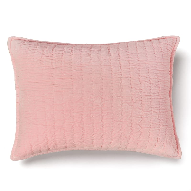 Ezra Cotton Shams - Pink - Standard