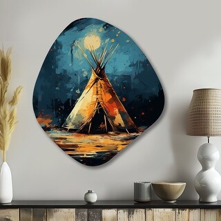 Designart - Native Tipi Journey Of The Tribes - Native American Art ...