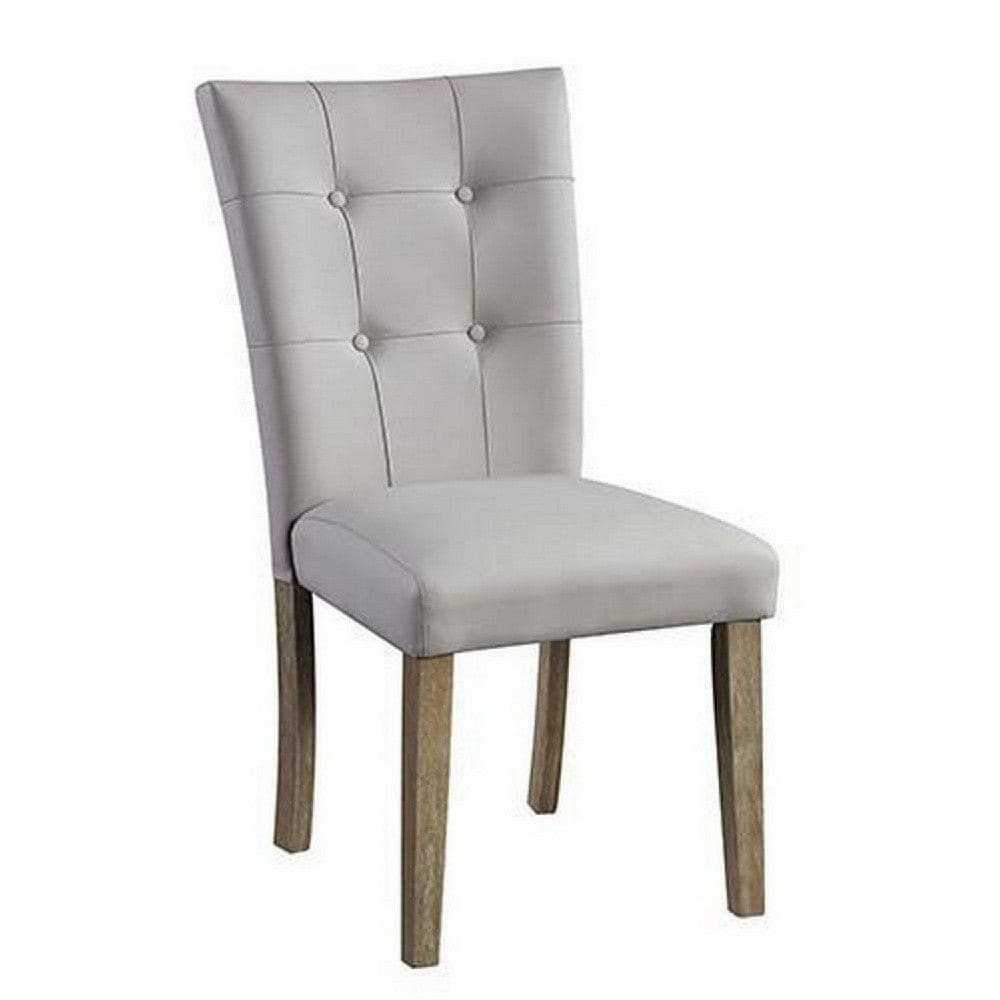 Button back dining best sale chairs