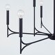 preview thumbnail 5 of 12, KAWOTI 9-Light Dimmable Modern Contemporary Chandelier Pendant Light - W32.5"*H67.75"