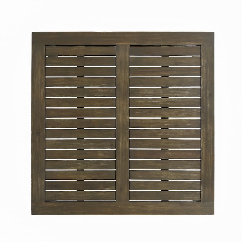 Perla Outdoor Acacia Wood Coffee Table by Christopher Knight Home