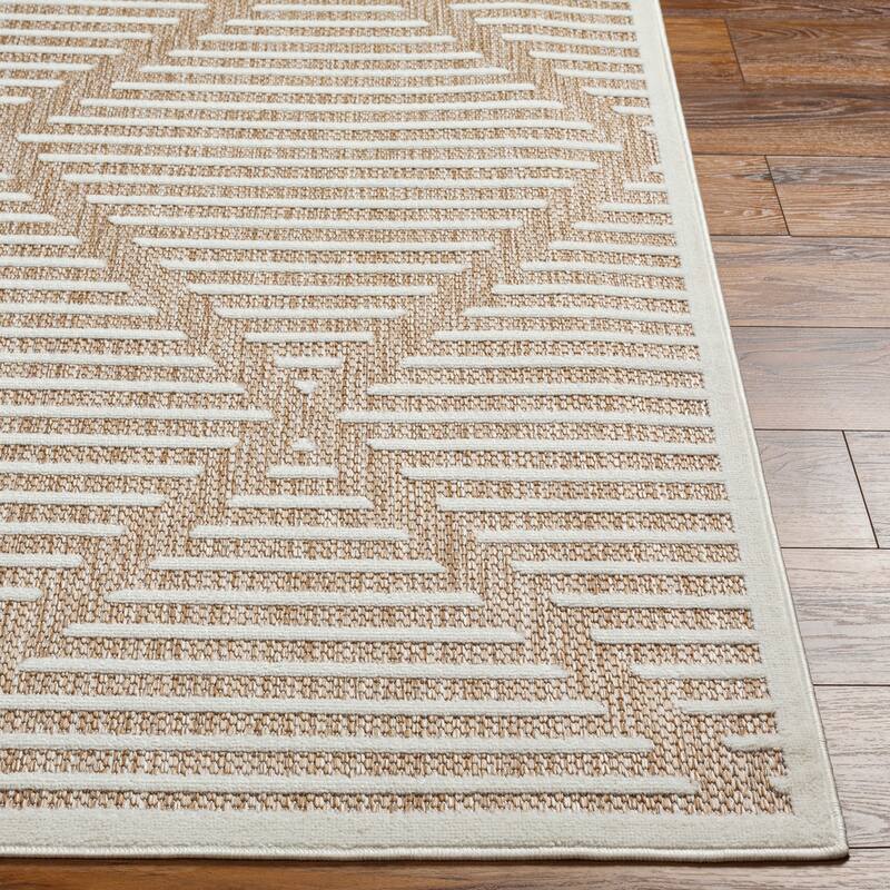 Livabliss San Diego Outdoor Geometric Area Rug