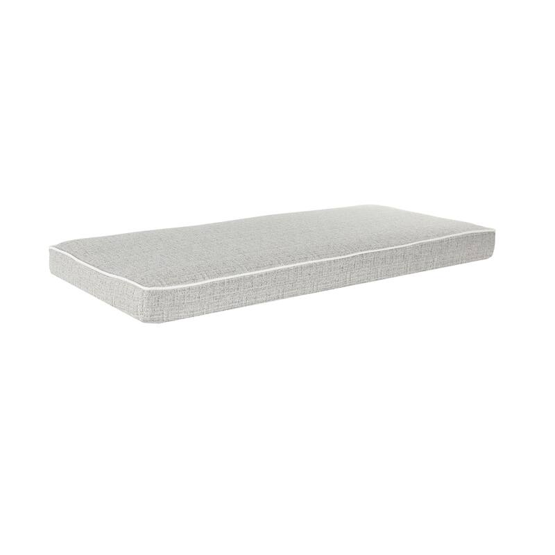 Outdoor/ Indoor Bench Cushion for Patio Furniture - Linen Grey