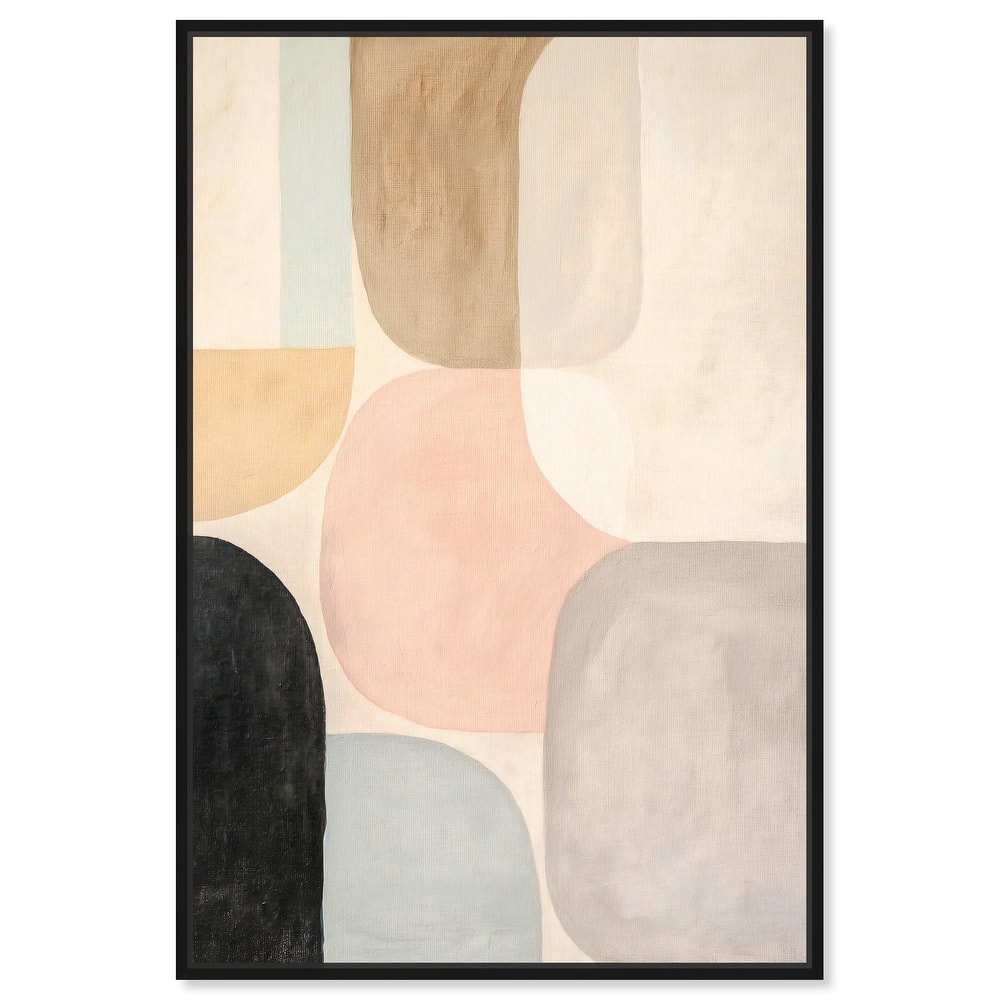 Soft Cubism II Canvas by Art Remedy