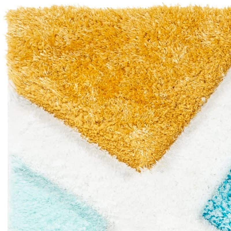 Well Woven San Francisco Posh Geometric Shag Area Rug