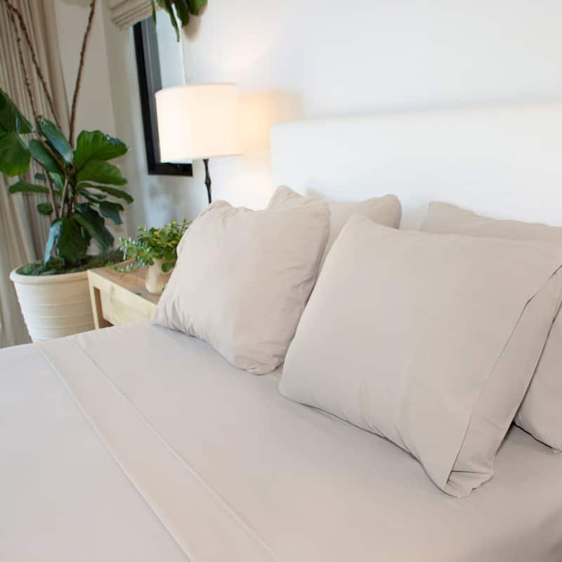 Jennifer Adams Lux Enzyme-Washed Triple-Brushed Signature Soft Sheet Set