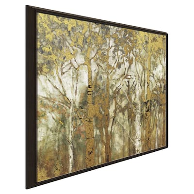 "Birch Grove East" by Carol Robinson Print on Floating Canvas